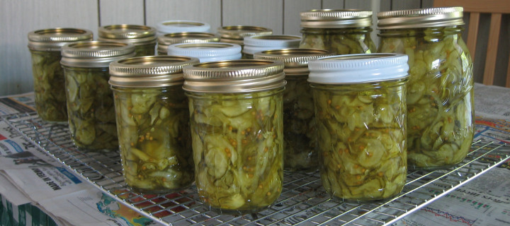 Nana’s bread and butter pickles Nana’s bread and butter pickles